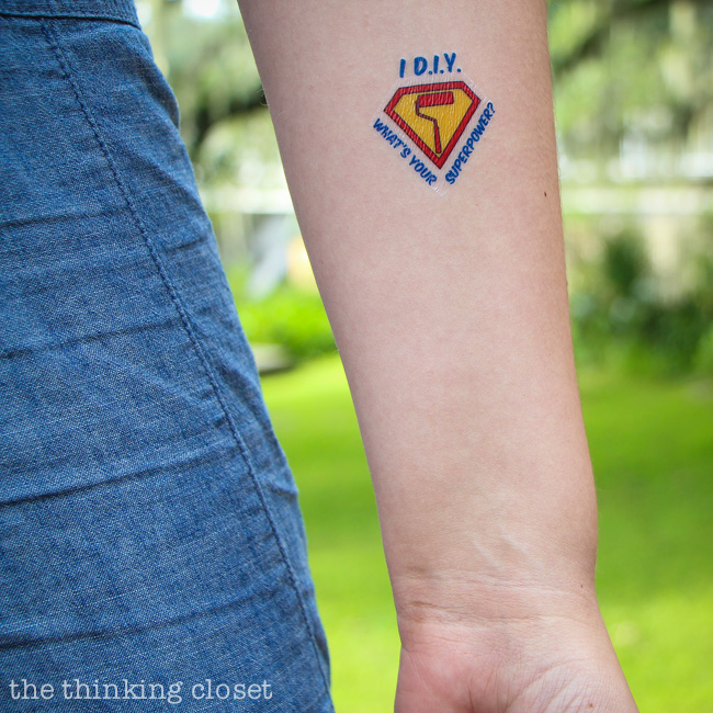 My Haven Business Card SWAG: Temporary Tattoos! - the thinking closet