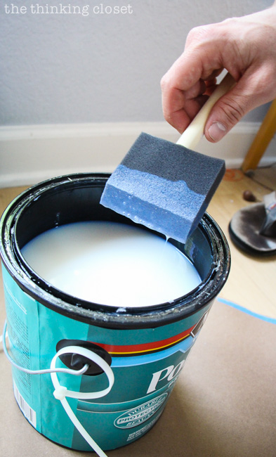 How to paint furniture using latex paint