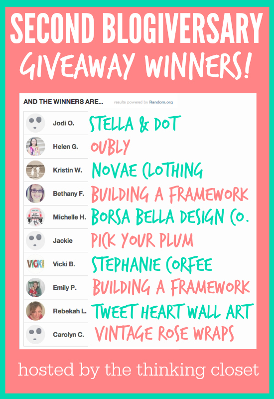Congrats to the 10 Winners! Congrats to the 10 Winners!