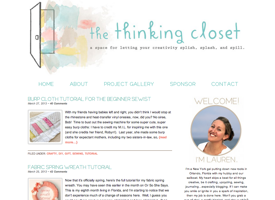 The Thinking Closet as you know and love it now!