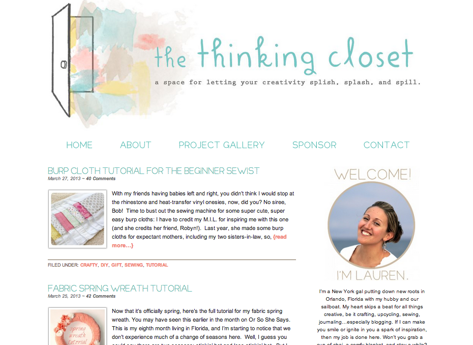 The Thinking Closet as you know and love it now! The Thinking Closet as you know and love it now!