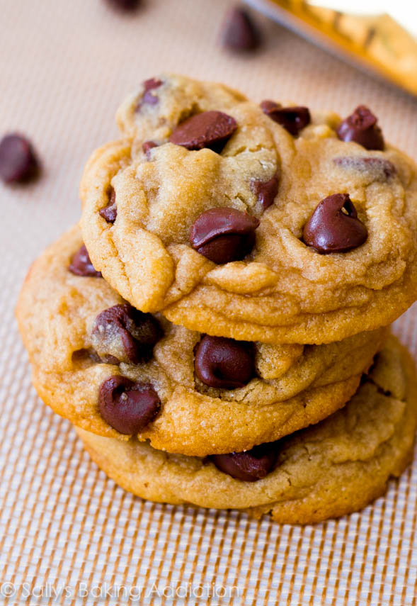 Soft Baked Chocolate Chip Cookies by Sally's Baking Addiction