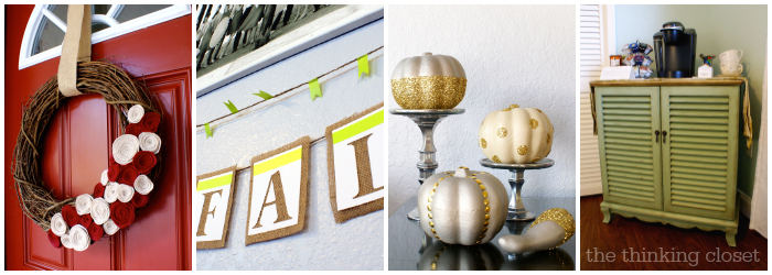 4 Inspirational Fall Projects from The Thinking Closet 4 Inspirational Fall Projects from The Thinking Closet