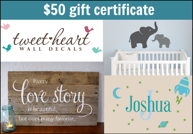 Tweet Heart Wall Art - $50 Gift Certificate - 1 of the 10 Prizes in The Thinking Closet's 2nd Blogiversary Giveaway! Tweet Heart Wall Art - $50 Gift Certificate - 1 of the 10 Prizes in The Thinking Closet's 2nd Blogiversary Giveaway!