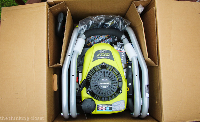 The Unboxing of our ROYBI 3100 PSI Pressure Washer - - a sight to behold. The Unboxing of our ROYBI 3100 PSI Pressure Washer - - a sight to behold.