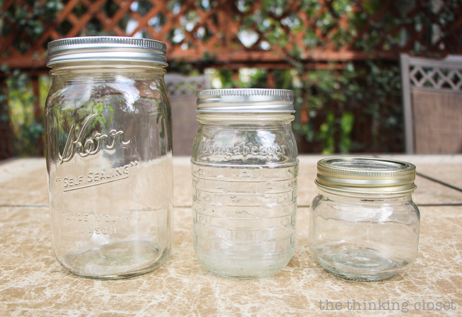 Swap It Like It's Hot | 3 Mason Jars with Lids just begging for an upcycle! Swap It Like It's Hot | 3 Mason Jars with Lids just begging for an upcycle!