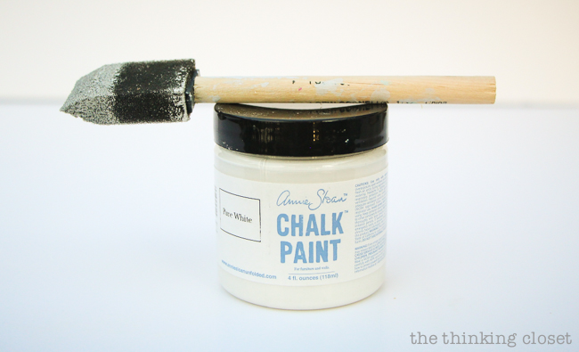 Swap It Like Its Hot: Fancy Dancy Mason Jar Upcycle | Painting my lids with Annie Sloan Chalk Paint in Pure White. Love how you can just paint right onto metal with this paint! No primer needed. Swap It Like Its Hot: Fancy Dancy Mason Jar Upcycle | Painting my lids with Annie Sloan Chalk Paint in Pure White. Love how you can just paint right onto metal with this paint! No primer needed.