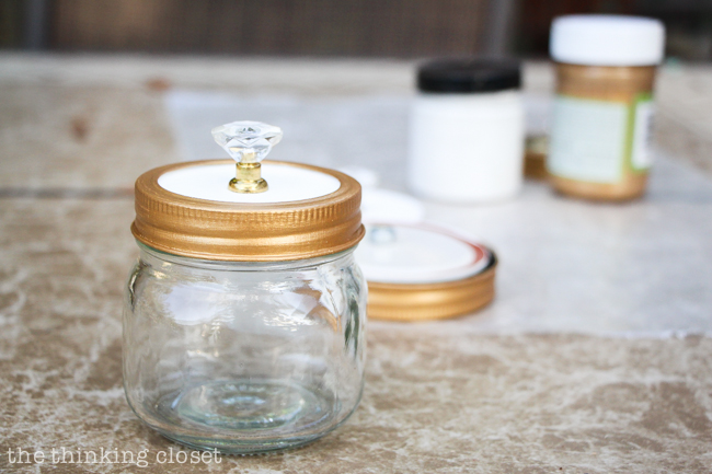 Swap It Like Its Hot: Fancy Dancy Mason Jar Upcycle - The knob and painted lid have been assembled! And they are looking mighty fine if I do declare. Swap It Like Its Hot: Fancy Dancy Mason Jar Upcycle - The knob and painted lid have been assembled! And they are looking mighty fine if I do declare.