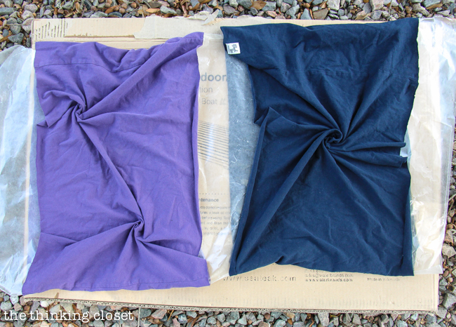 Prepping your infinity scarves by creating your galaxies, step 4 in the process of creating your DIY Galaxy Print Infinity Scarf--just another fun t-shirt upcycle during Scarf Week 2015! Prepping your infinity scarves by creating your galaxies, step 4 in the process of creating your DIY Galaxy Print Infinity Scarf--just another fun t-shirt upcycle during Scarf Week 2015!