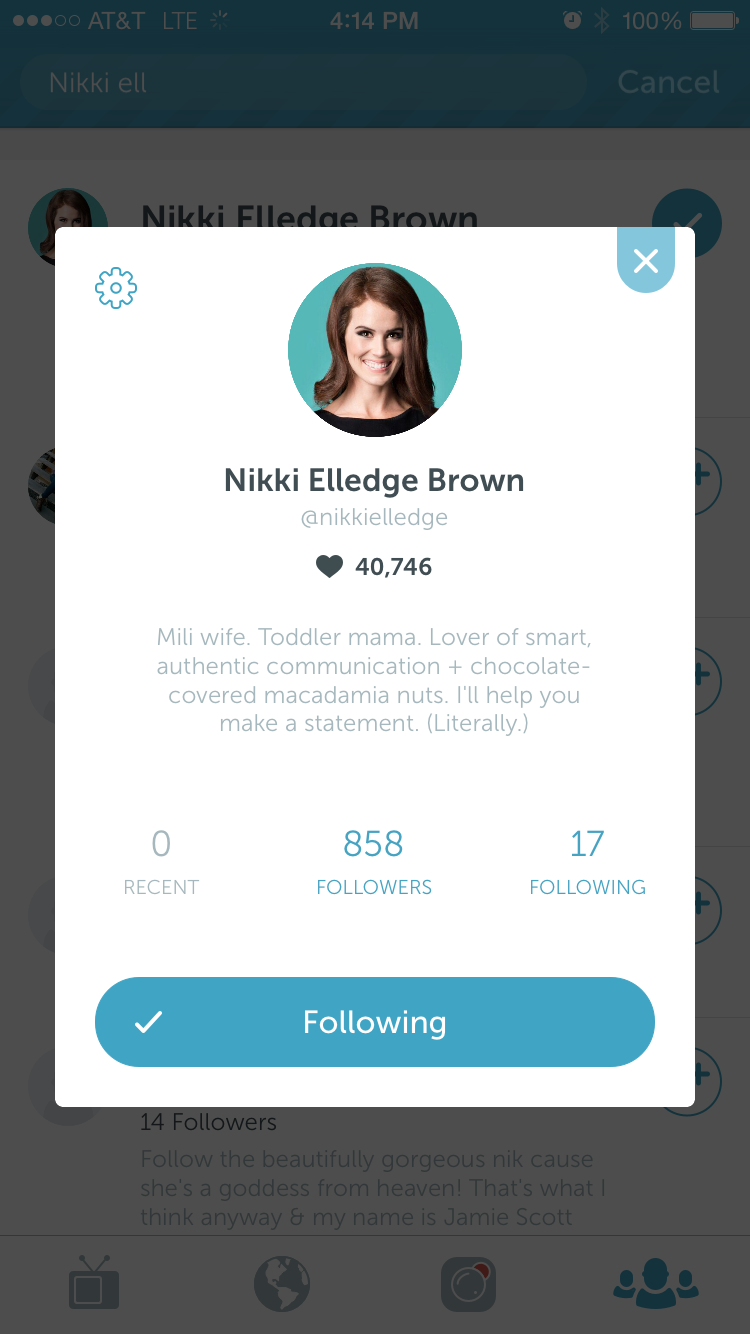Nikki Elledge Brown, Queen of #bariscopes on Periscope! Nikki Elledge Brown, Queen of #bariscopes on Periscope!