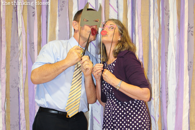 D.I.Y. Shabby Chic Fabric Photo Booth Backdrop | Step by step photo tutorial for creating a backdrop out of strips of fabric, perfect for a rustic vintage wedding or birthday or photo shoot! An easy and inexpensive project that will provide instant entertainment and whimsy to your next festivity! D.I.Y. Shabby Chic Fabric Photo Booth Backdrop | Step by step photo tutorial for creating a backdrop out of strips of fabric, perfect for a rustic vintage wedding or birthday or photo shoot! An easy and inexpensive project that will provide instant entertainment and whimsy to your next festivity!