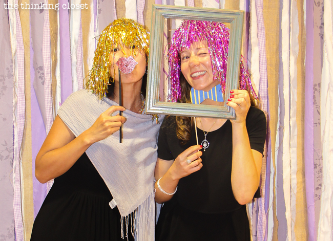 D.I.Y. Shabby Chic Fabric Photo Booth Backdrop | Step by step photo tutorial for creating a backdrop out of strips of fabric, perfect for a rustic vintage wedding or birthday or photo shoot! An easy and inexpensive project that will provide instant entertainment and whimsy to your next festivity! D.I.Y. Shabby Chic Fabric Photo Booth Backdrop | Step by step photo tutorial for creating a backdrop out of strips of fabric, perfect for a rustic vintage wedding or birthday or photo shoot! An easy and inexpensive project that will provide instant entertainment and whimsy to your next festivity!