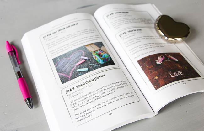 Sneak peek at those vibrant color interior pages in my new paperback, Thinking Outside the Gift Box!