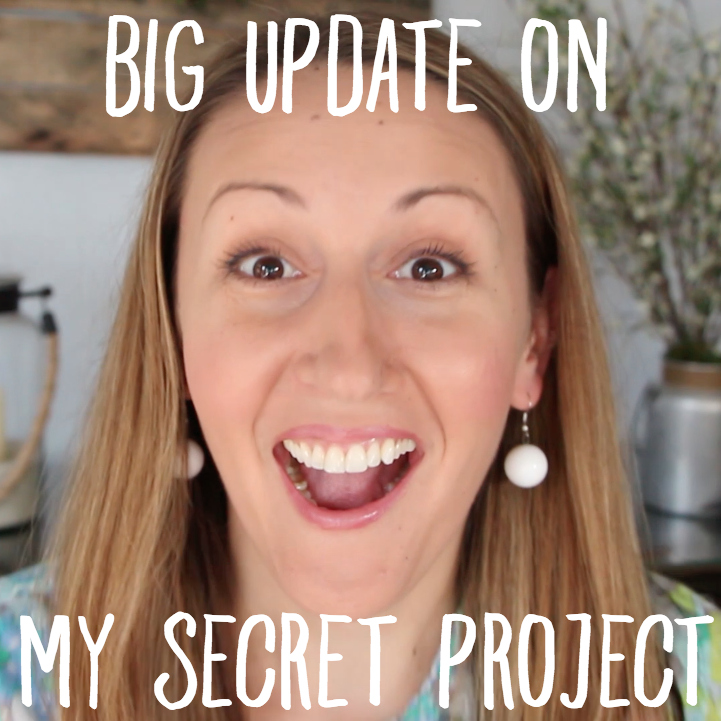 Big Update on My Secret Project! It's time to spill the beans and share what I've been up to behind the scenes since August...eek!