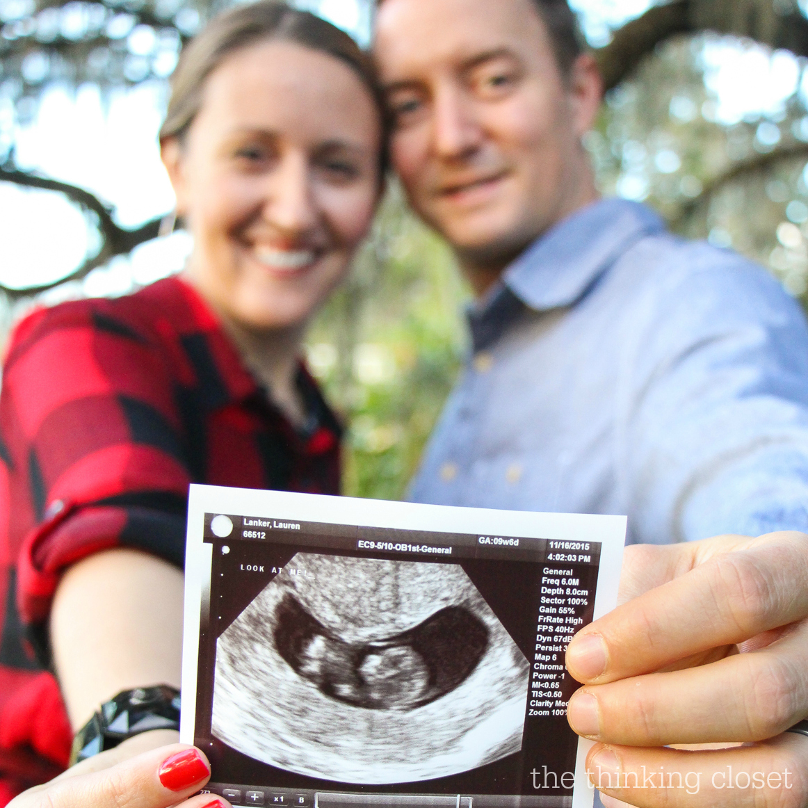 So much JOY expected! | Our Christmas card pregnancy announcement! We couldn't be more excited about this baby!