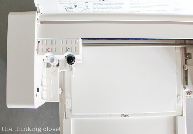 The nifty dual-carriage system in the Silhouette Curio machine. Hooray for multi-tasking!