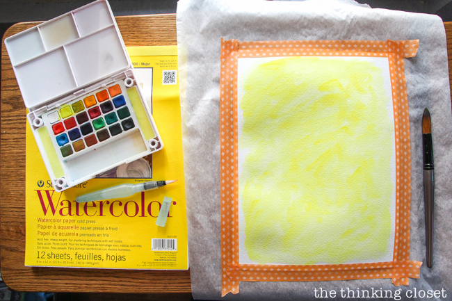 "Happy Fall, Y'all!" Watercolor Art: A Silhouette Cameo 3 Tutorial - How to create a unique watercolor effect to Silhouette-cut lettering and shapes.