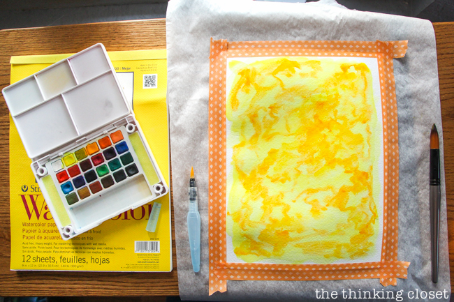 "Happy Fall, Y'all!" Watercolor Art: A Silhouette Cameo 3 Tutorial - How to create a unique watercolor effect to Silhouette-cut lettering and shapes.