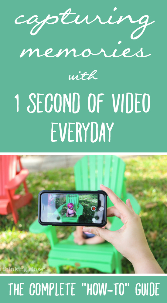 One Second Everyday Video Diary: The Complete "How To" Guide for Beginners + Insider Tips | Here's how I use the 1se app to capture memories and document our lives in snippets of 1 second video everyday. Plus, you can check out the mash-up of footage from my first year of using the app! It goes by in a flash!