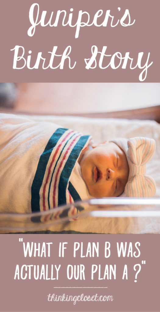 Juniper's Birth Story | "What if Plan B was Actually Our Plan A?" A story about a first-time mama with control issues, a breech baby that just wouldn't flip, and a doula with hypnobirthing techniques that helped turn a C-section / Cesarean birth into a truly beautiful experience! Prepare to be inspired....