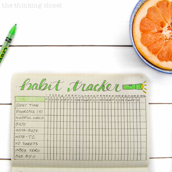 "Plan With Me" VIDEO: how to set up your bullet journal spreads for a productive new month using a camper adventure theme. Inspiration for your monthly log, monthly task list, habit tracker, mood tracker, gratitude log, weekly log, and dailies!