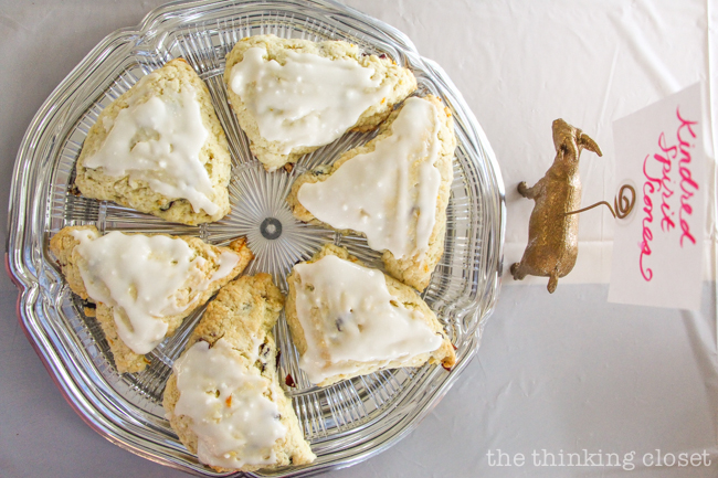 How to host an "Anne of Green Gables" or "Anne with an E" themed birthday party with food, decor, activities, and games for the whole family! | Kindred Spirit Scones in lieu of birthday cake (and yes, they are better than Starbucks' scones!)