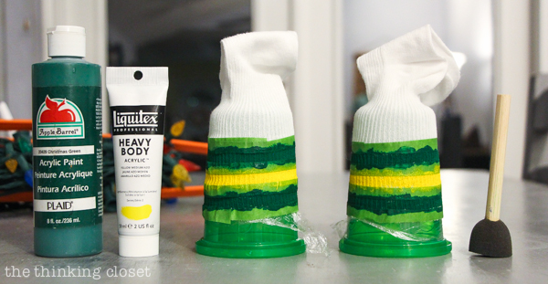 D.I.Y. "Eleven" style tube socks just like the ones she wore in Stranger Things! Here are my tips for how to make your own at home using a pair of white socks and supplies you probably already have. Great for babies and toddlers dressing up in costume as Eleven 011 for Halloween!