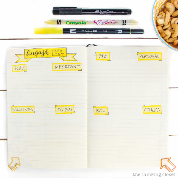 5 Bullet Journaling Myths...Debunked! For anyone on the fence with bullet journaling who feels like "I'm not creative enough" or "I don't have enough time" or "I wouldn't know where to start!"...this is the post that is going to empower you to dive into bullet journaling headfirst. Right. Now.