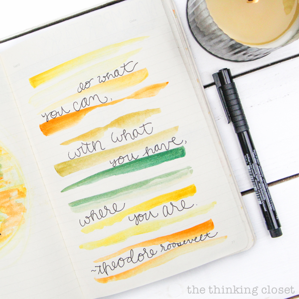 5 Bullet Journaling Myths...Debunked! For anyone on the fence with bullet journaling who feels like "I'm not creative enough" or "I don't have enough time" or "I wouldn't know where to start!"...this is the post that is going to empower you to dive into bullet journaling headfirst. Right. Now.