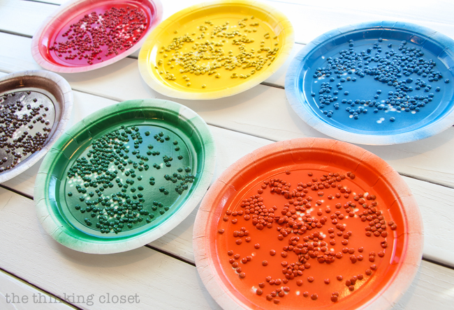 Spray painted lentils to mimi mini M&Ms for a "Minnie M&M" Punny Halloween Costume!