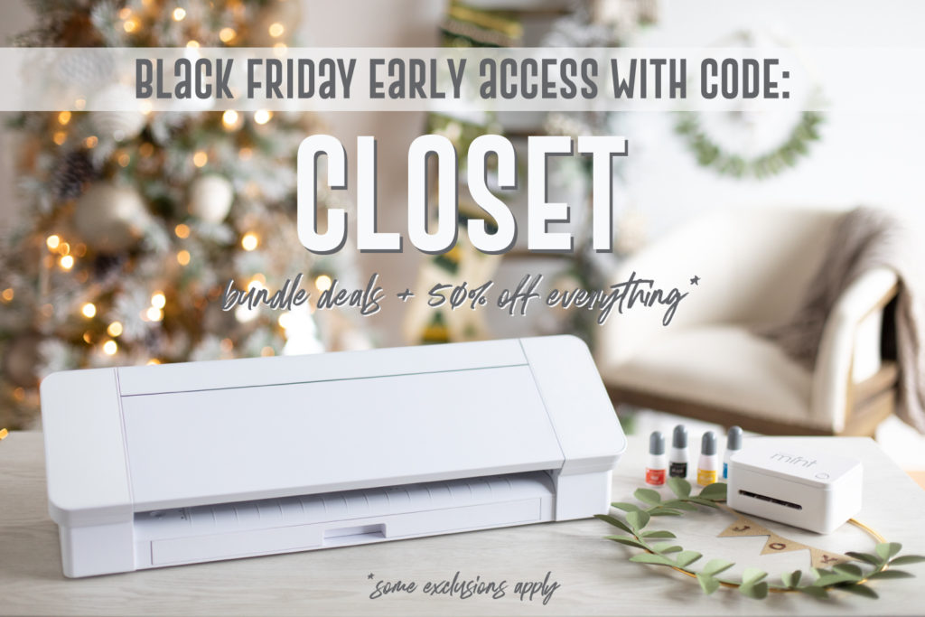 Silhouette Elite Holiday Sale 2020 - use code CLOSET at checkout for those big discounts!
