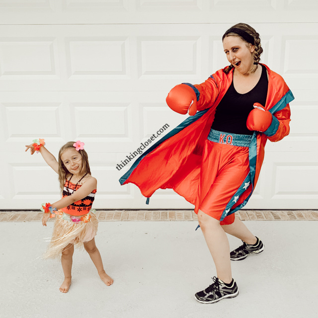 "Hawaiian Punch"... plus clever costumes from all 9 years of Lanker Family Punny Halloween Costume History. Most epic and hilarious family costume round-up ever (especially for lovers of visual humor and dad jokes and all the puns) via thinkingcloset.com