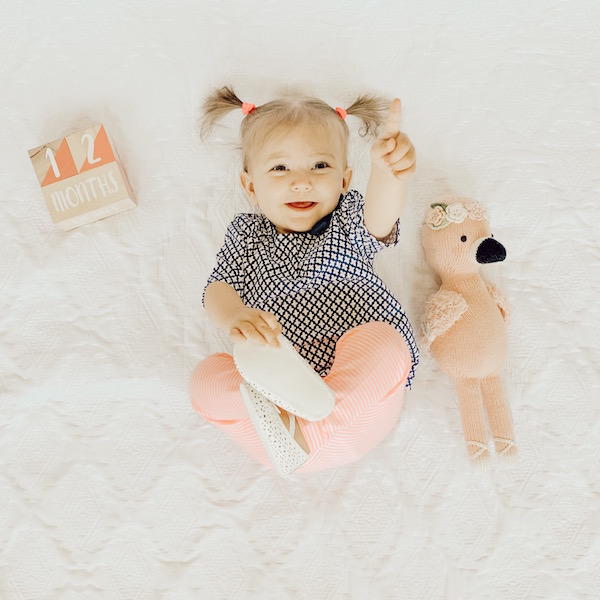 12 Months Old / 1 year old Pepper | Pepper's Birth Story via ThinkingCloset.com
