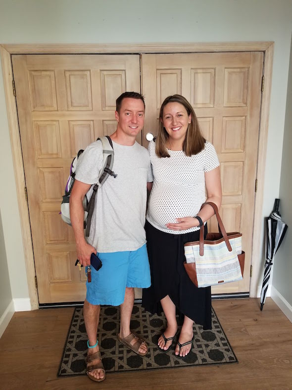 Hospital Bound! | Pepper's Birth Story via ThinkingCloset.com