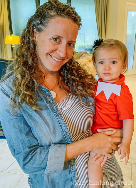 How to host a "Madeline In Paris"-themed 4th birthday party at home with creative DIY party activities, French decor, and costumes inspired by the classic Madeline children's books via ThinkingCloset.com