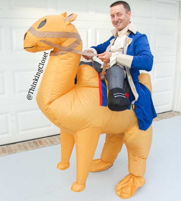 "Alexander Camelton. My name is Alexander Camelton." | "HamilPUNS" Family Punny Halloween Costumes & Hamilton Musical Parody Videos! We were "not throwing away our shot" at Hamilton Musical inspired costumes for our 9th Annual Lanker Family Punny Halloween. Get ready to meet Alexander Camelton, Aaron Purr (sir), Angelicat, Owliza, and Piggy, too... The Schuyler Sisters! A HamilTON of fun for the whole pun-loving, musical-theatre-obsessed family! via thinkingcloset.com