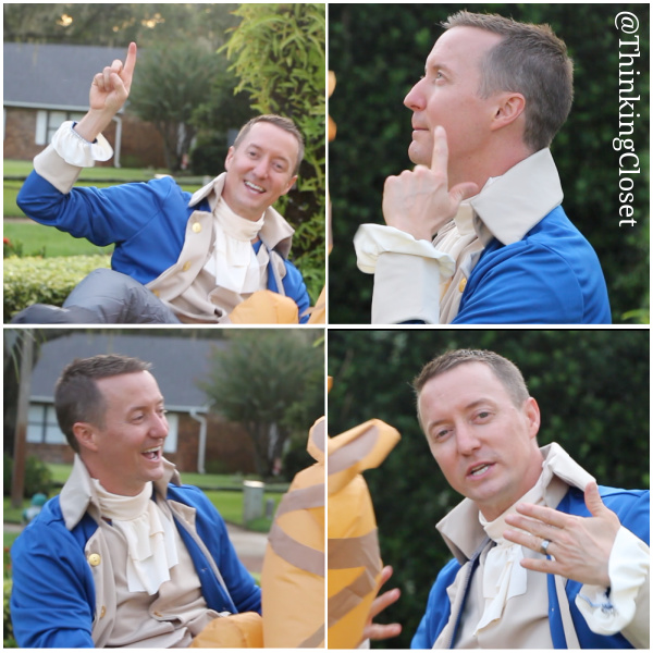Alexander Camelton (Alexander Hamilton with a punny Halloween twist) rapping about our 9 year punny Halloween costume obsession in our "Helpless" parody video, "Obsessed!" via thinkingcloset.com