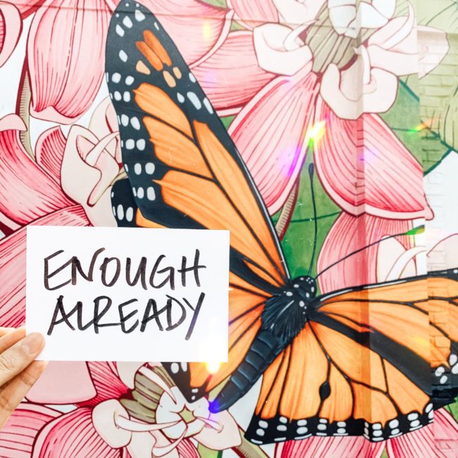 Enough Already: 7 Week Lenten Devotional Email Series