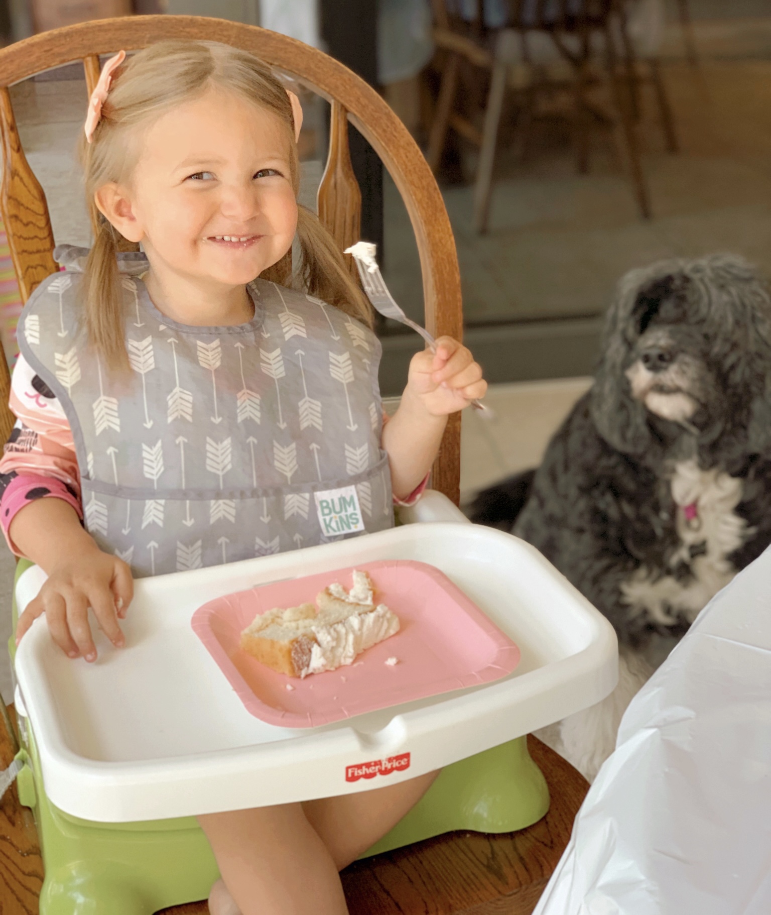Pepper's 2nd Birthday "Puppy Paw-ty!" Creative party ideas via thinkingcloset.com - How to host a puppy-themed pawty with an adopt a puppy activity fun for all ages! And of course, we had a cake decorated to fit the puppy theme!