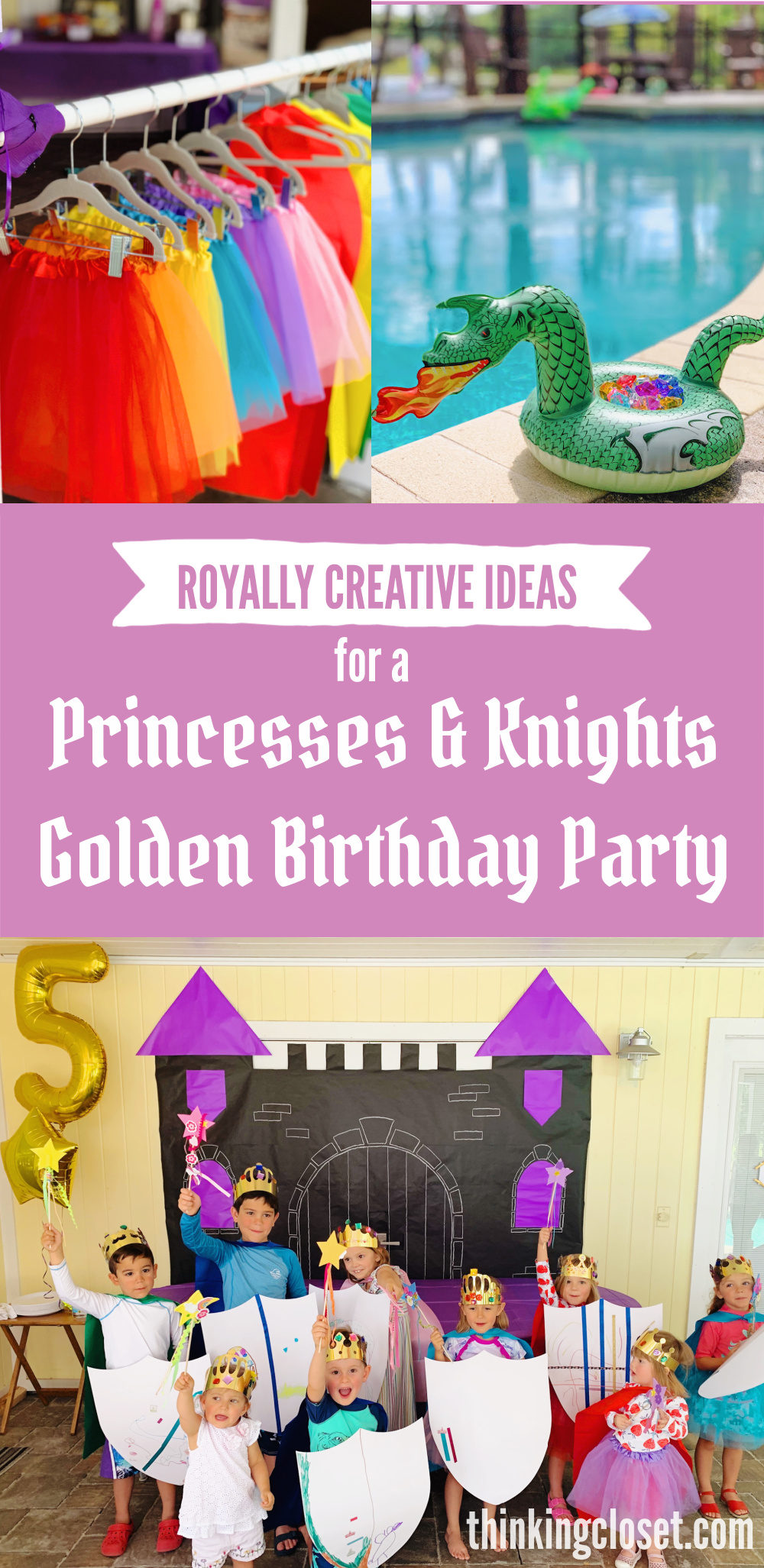 Princesses And Knights Birthday Party