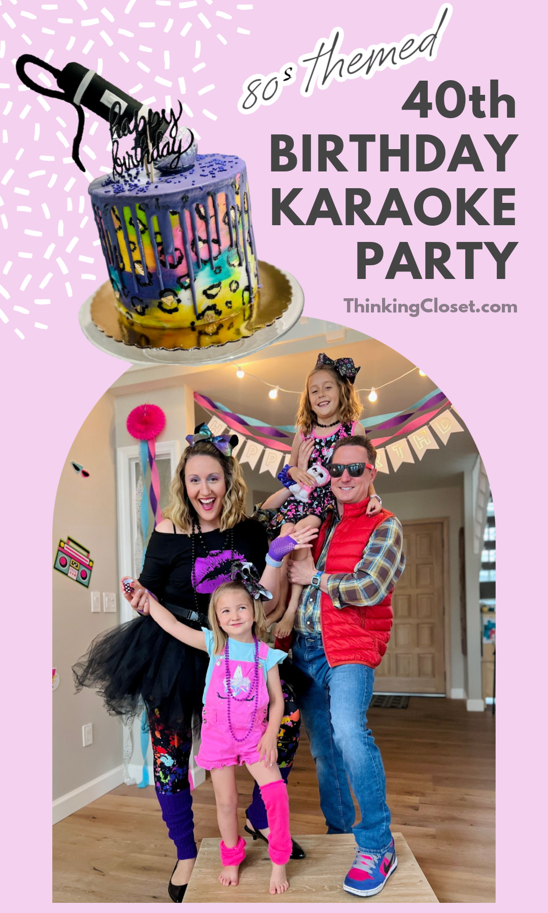A Totally Tubular 80s Theme 40th Birthday Karaoke Party: VIDEO